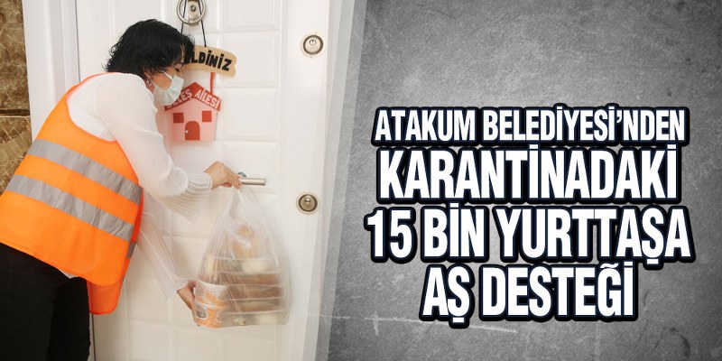 Atakum Belediyesi’nden15 Bin 67 Yurttaşa Sıcak Aş