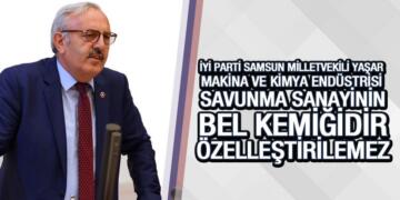 Yaşar’dan Makine Kimya Açıklaması