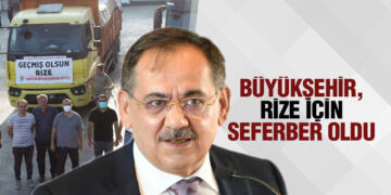 Büyükşehir, Rize İçin Seferber Oldu