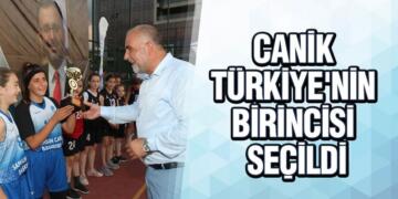 Başkan Sandıkçı, ‘Türkiye’nin Sporda Birincisi Canik Oldu’