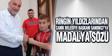 Ringin Yıldızlarından Başkan Sandıkçı’ya Madalya Sözü