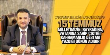 Başkan Doğan’dan 15 Temmuz Mesajı