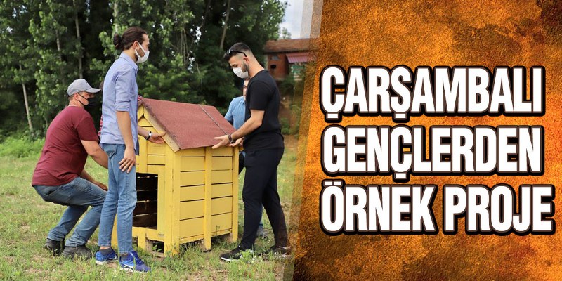 Çarşambalı Gençlerden Örnek Proje