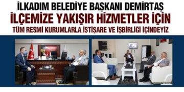 Başkan Demirtaş’dan Kurum Ziyaretleri