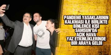 Samsun Büyükşehir Vatandaşları Konserde Buluşturdu