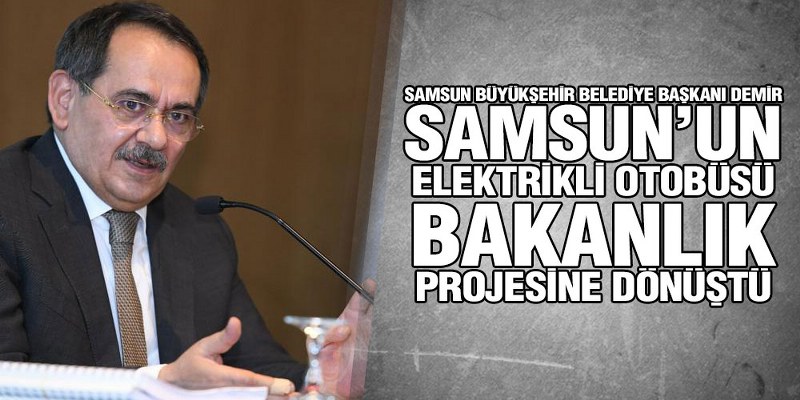Başkan Demir Bakan Varank’ın Samsun’a Geleceğini Söyledi