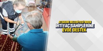 Atakum Belediyesi’nden Evde Destek Hizmeti
