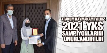 Kaymakam Yıldız, ‘2021 YKS Şampiyonlarını Onurlandırıldı’