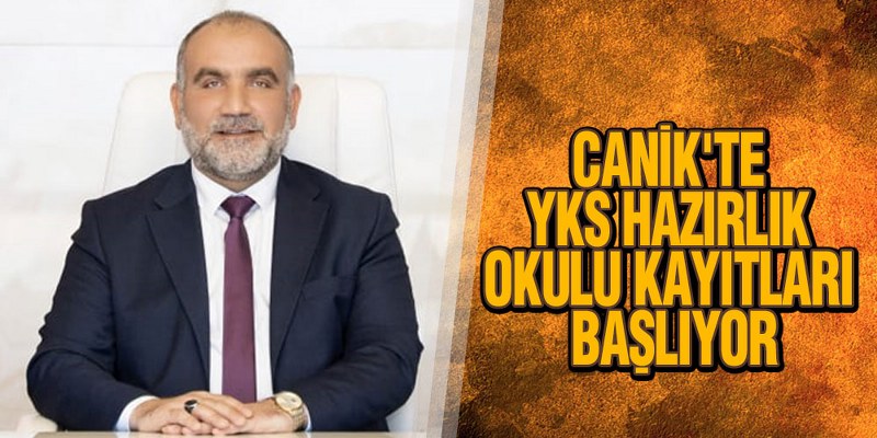 Canik’te YKS Hazırlık Okulu Kayıtları Başlıyor