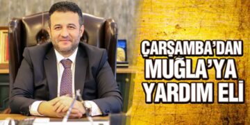 Çarşamba’dan Muğla’ya Yardım Eli