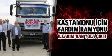 Kastamonu İçin Yardım Kamyonunu Başkan Demirtaş Uğurladı