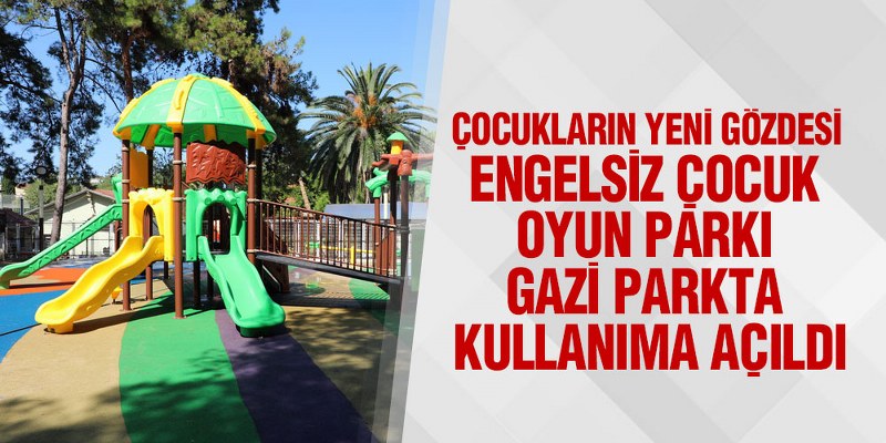 İlkadım’daki Bu Parkta Çocuklara Engel Yok