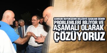 Başkan Demir Çatalarmut Mahallesi sakinleri ile bir araya geldi