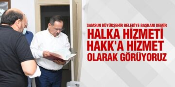 Başkan Demir Cem Evi’nde iftar yaptı