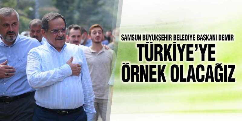 Başkan Demir Bafra’da