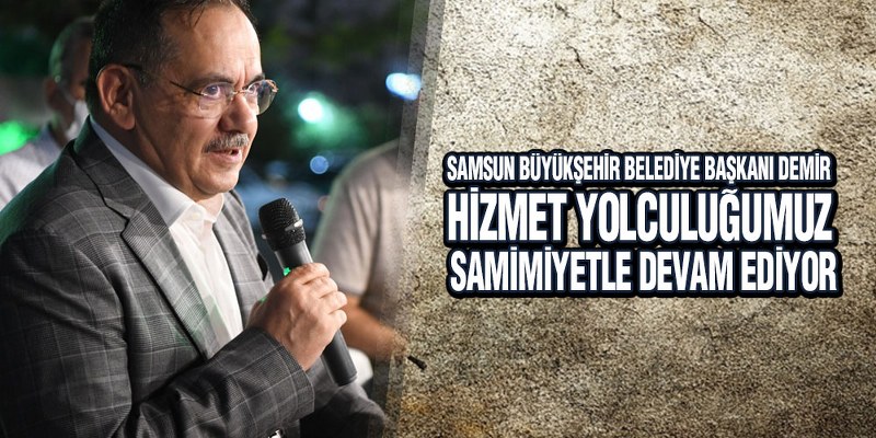 Başkan Demir Duruşehir Sakinleriyle Buluştu