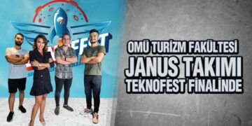 OMÜ Turizm Fakültesi Janus Takımı Teknofest Finalinde