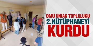 OMÜ ÜniAK Topluluğu, 2.Kütüphaneyi Kurdu