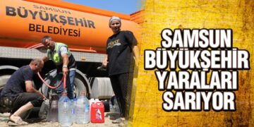 Samsun Büyükşehir Yaraları Sarıyor