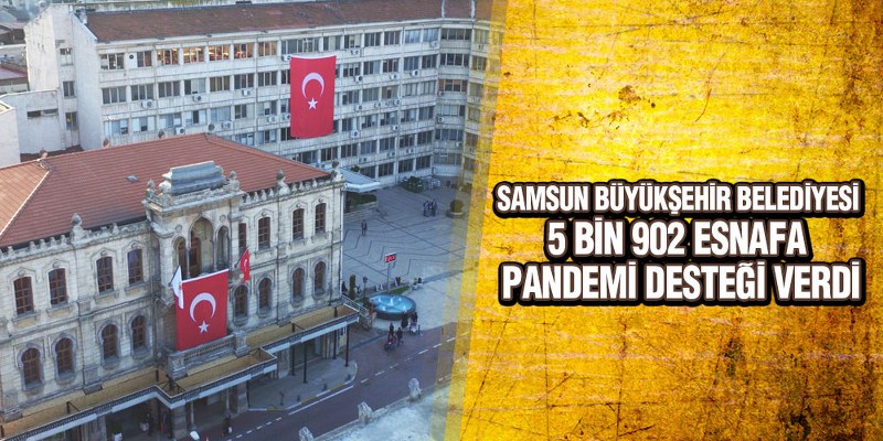 Samsun Büyükşehir’in ‘Pandemi Desteği’ sürüyor