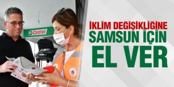 İklim Değişikliğine ‘Samsun İçin El Ver’