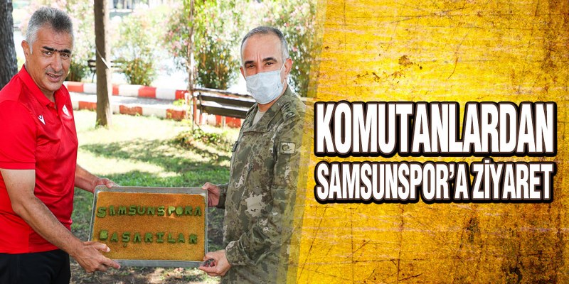 Samsun Garnizon Komutanlığı’ndan Samsunspor’a Ziyaret