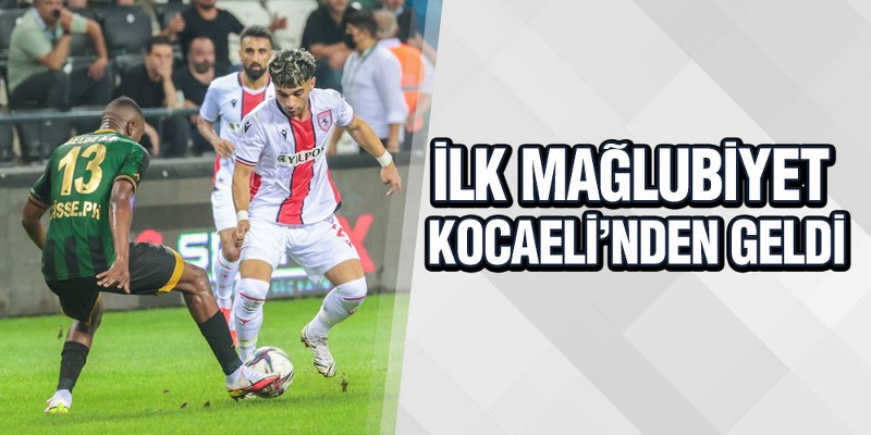 KOCAELİSPOR – YILPORT SAMSUNSPOR: 1 – 0