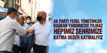 Yılmaz Terme’de Ziyaretlerde Bulundu