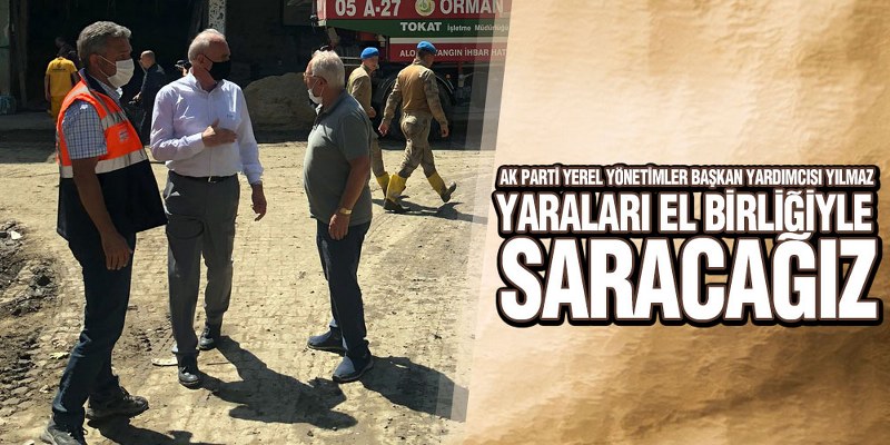 Yılmaz Sel Bölgesinde