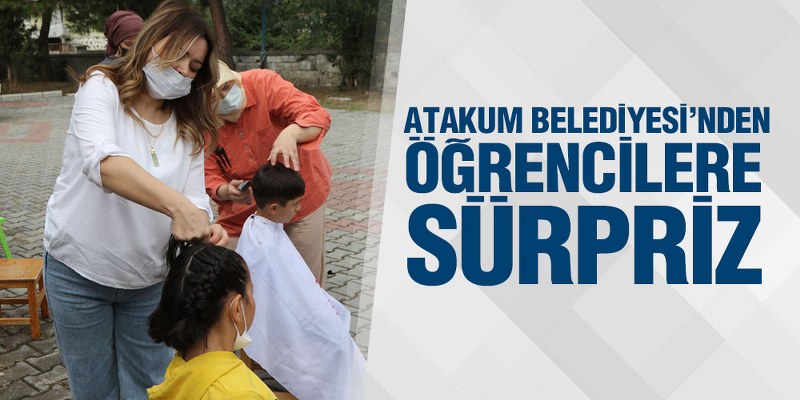 Atakum Belediyesi’nden Öğrencilere Sürpriz