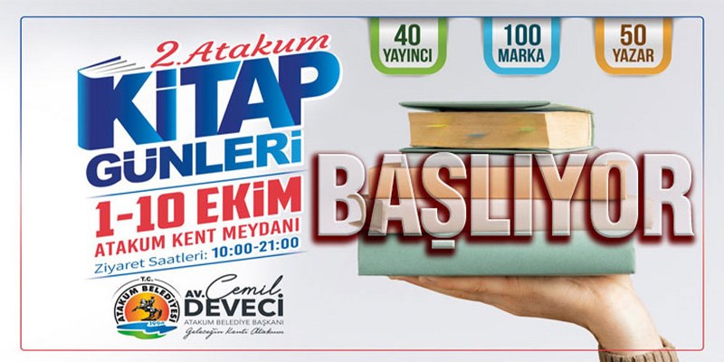 2. Atakum Kitap Günleri başlıyor