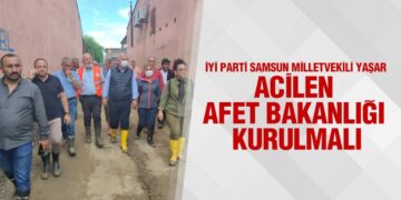 Yaşar’dan Afet Açıklaması