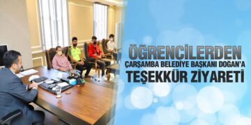 Öğrencilerden Başkan Doğan’a Teşekkür Ziyareti