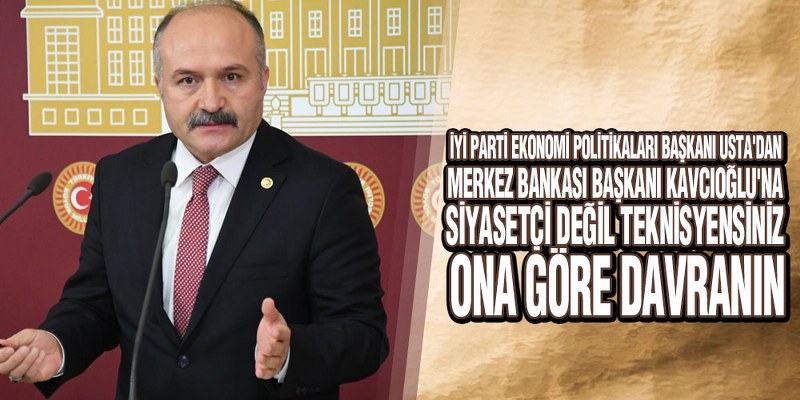 Usta Merkez Bankası Başkanı Kavcıoğlu’nu Eleştirdi