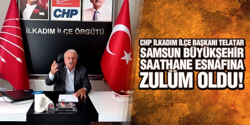 CHP’den Başkan Demir’e Saathane Tepkisi