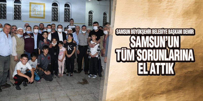 Başkan Demir Vatandaşlarla Biraraya Geldi