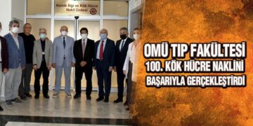 OMÜ Tıp Fakültesi,100. Kök Hücre Naklini Başarıyla Gerçekleştirdi