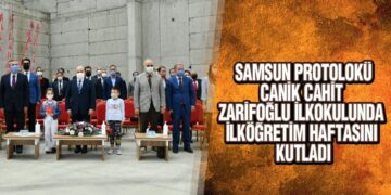 Vali Dağlı ve Rektör Ünal, 2021-2022 eğitim-öğretim yılı heyecanına ortak oldu