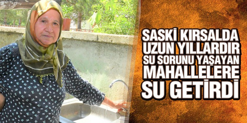 Samsun’da Musluktan Su Aktı, Hayatları Değişti