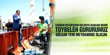 Başkan Demir Toybelen Sanayi Sitesi Çalışmalarını İnceledi