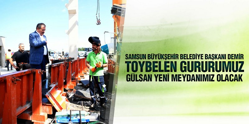 Başkan Demir Toybelen Sanayi Sitesi Çalışmalarını İnceledi
