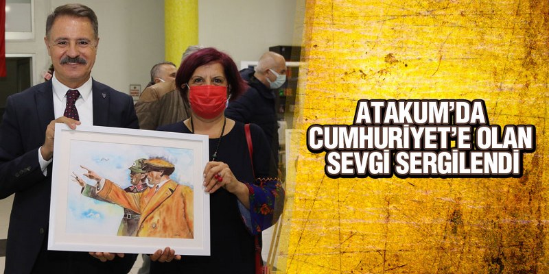 Atakum’da ‘Ekim Geçidi’ Sergisi Sanatseverlerle Buluştu