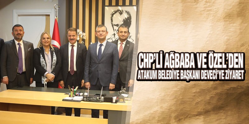 Ağbaba ve Özel’den Başkan Deveci’ye Ziyaret