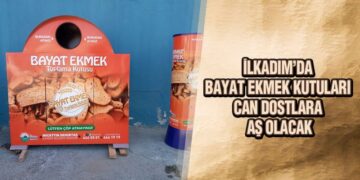 İlkadım Belediyesi’nden Can Dostlara Bayat Ekmekli Destek