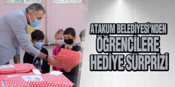 Atakum Belediyesi’nden öğrencilere hediye sürprizi