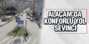 Alaçam’da Konforlu Yol Sevinci