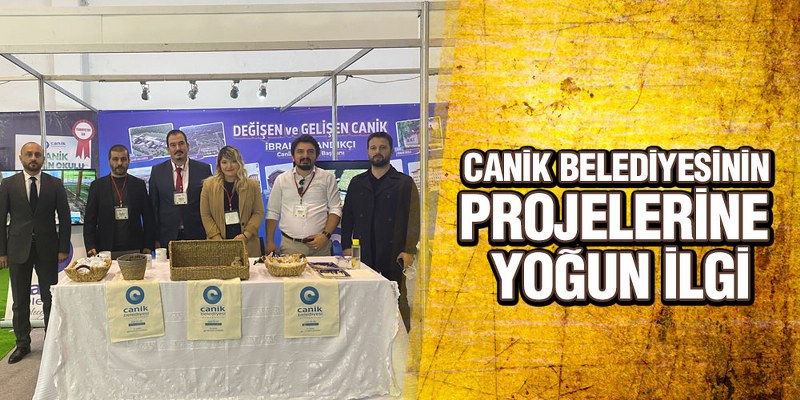 Canik Belediyesinin Projelerine Yoğun İlgi