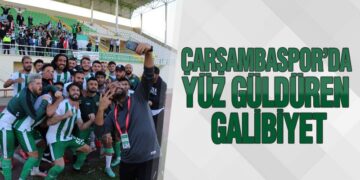 Çarşambaspor’da Yüz Güldüren Galibiyet