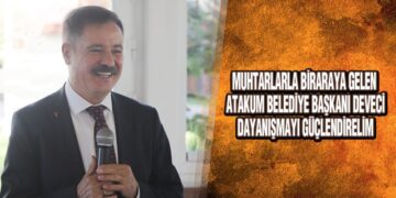 Başkan Deveci Muhtarlarla Bir Arada