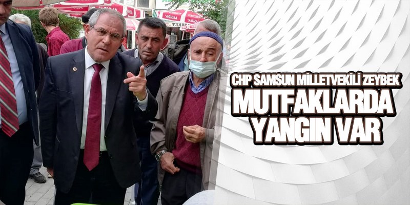 Zeybek Vezirköprü’de Esnafı Dinledi